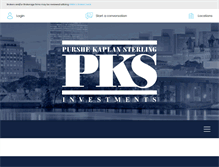 Tablet Screenshot of pksinvest.com